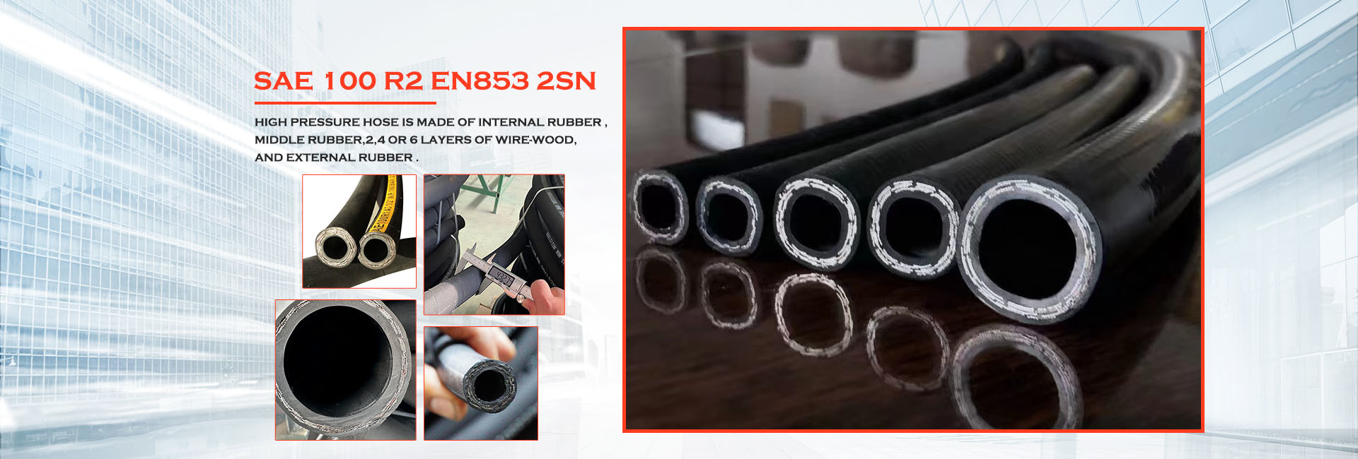 qualidade mangueira hidráulica de alta pressão fábrica
